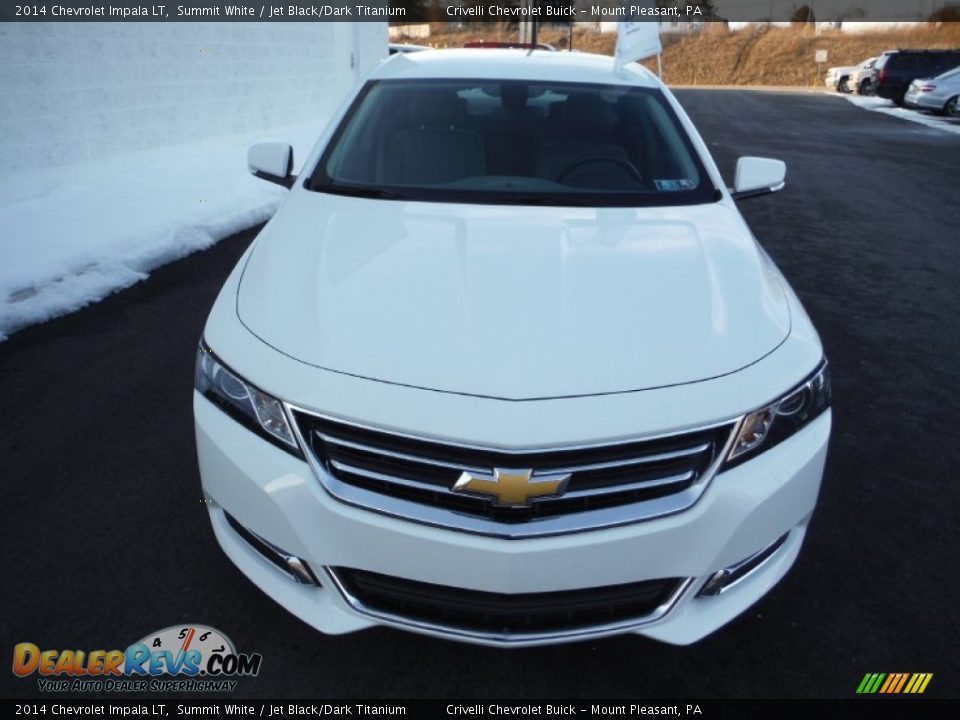 2014 Chevrolet Impala LT Summit White / Jet Black/Dark Titanium Photo #4