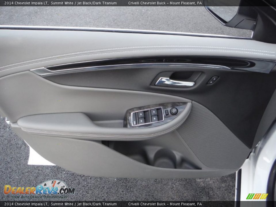 2014 Chevrolet Impala LT Summit White / Jet Black/Dark Titanium Photo #13