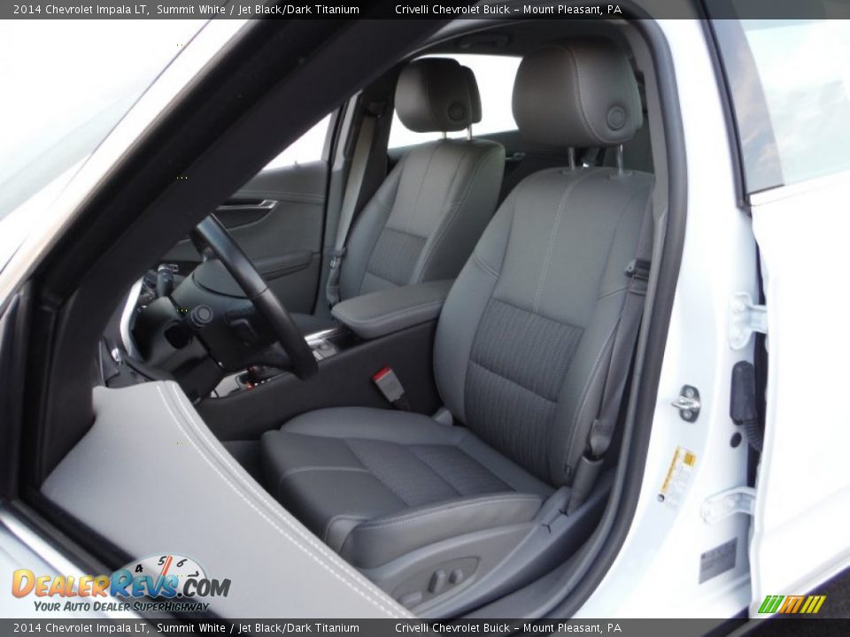 2014 Chevrolet Impala LT Summit White / Jet Black/Dark Titanium Photo #16