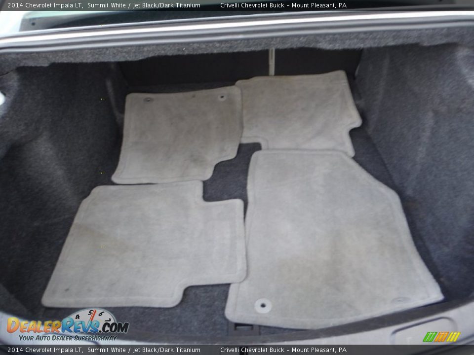 2014 Chevrolet Impala LT Summit White / Jet Black/Dark Titanium Photo #28