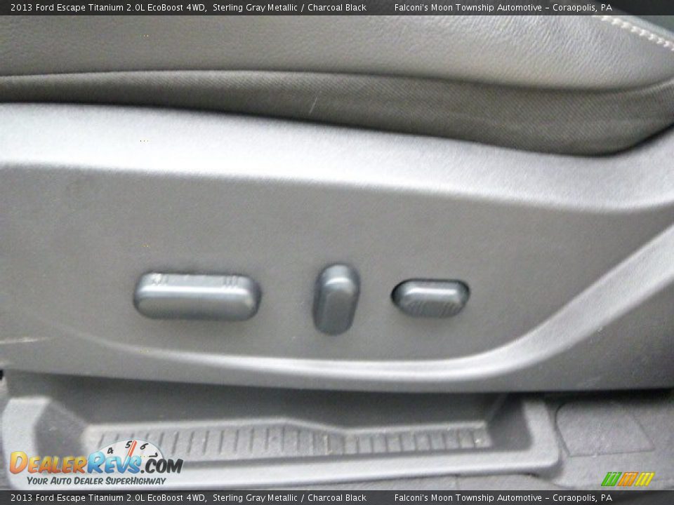 2013 Ford Escape Titanium 2.0L EcoBoost 4WD Sterling Gray Metallic / Charcoal Black Photo #19