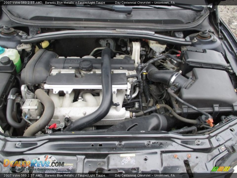 2007 Volvo S60 2.5T AWD 2.5 Liter Turbocharged DOHC 20-Valve 5 Cylinder Engine Photo #19