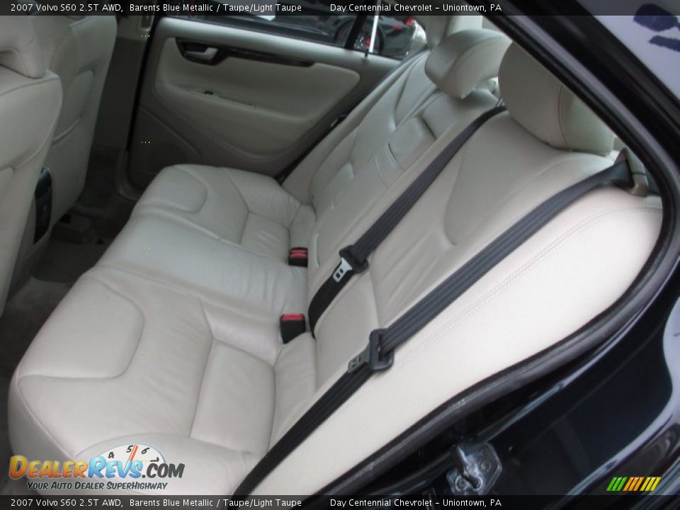 Rear Seat of 2007 Volvo S60 2.5T AWD Photo #24