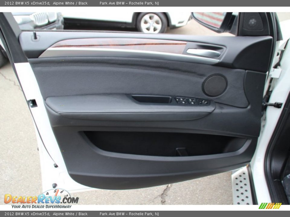 2012 BMW X5 xDrive35d Alpine White / Black Photo #9