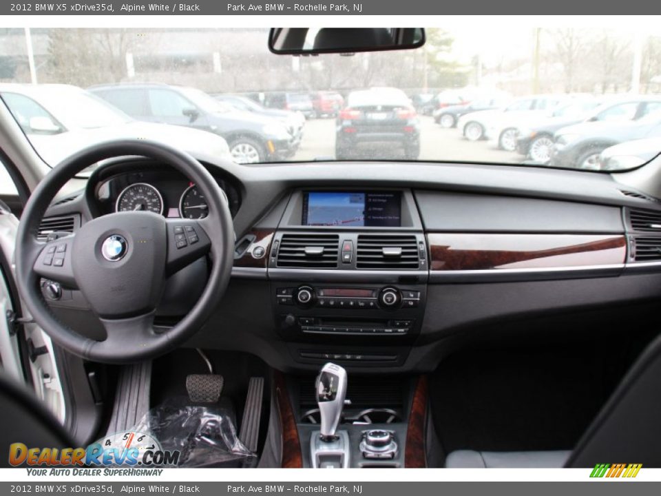 2012 BMW X5 xDrive35d Alpine White / Black Photo #16