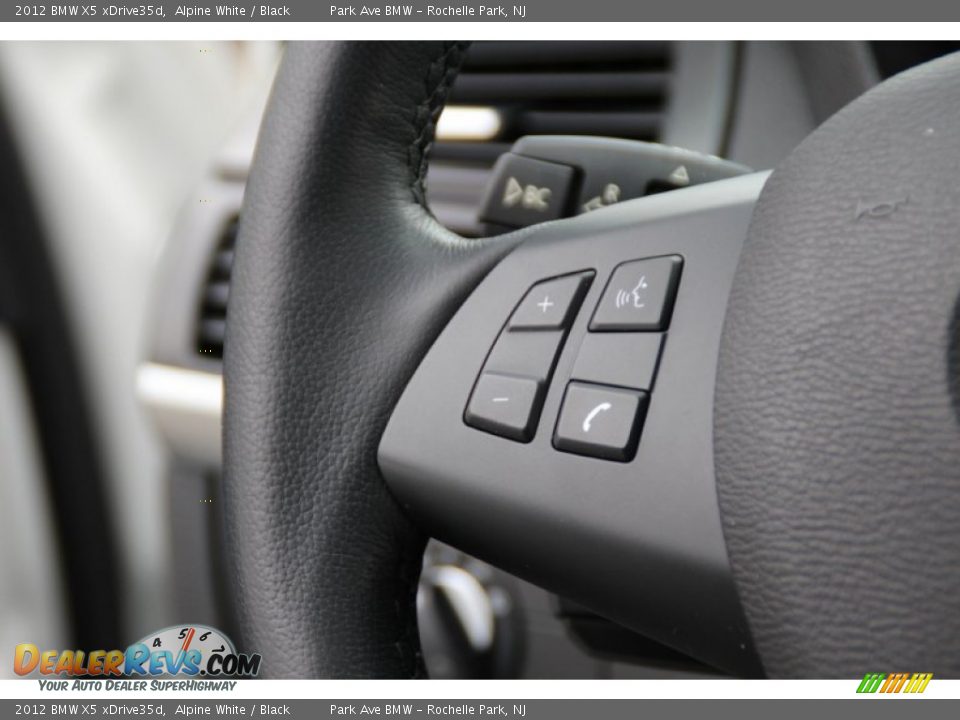 2012 BMW X5 xDrive35d Alpine White / Black Photo #20