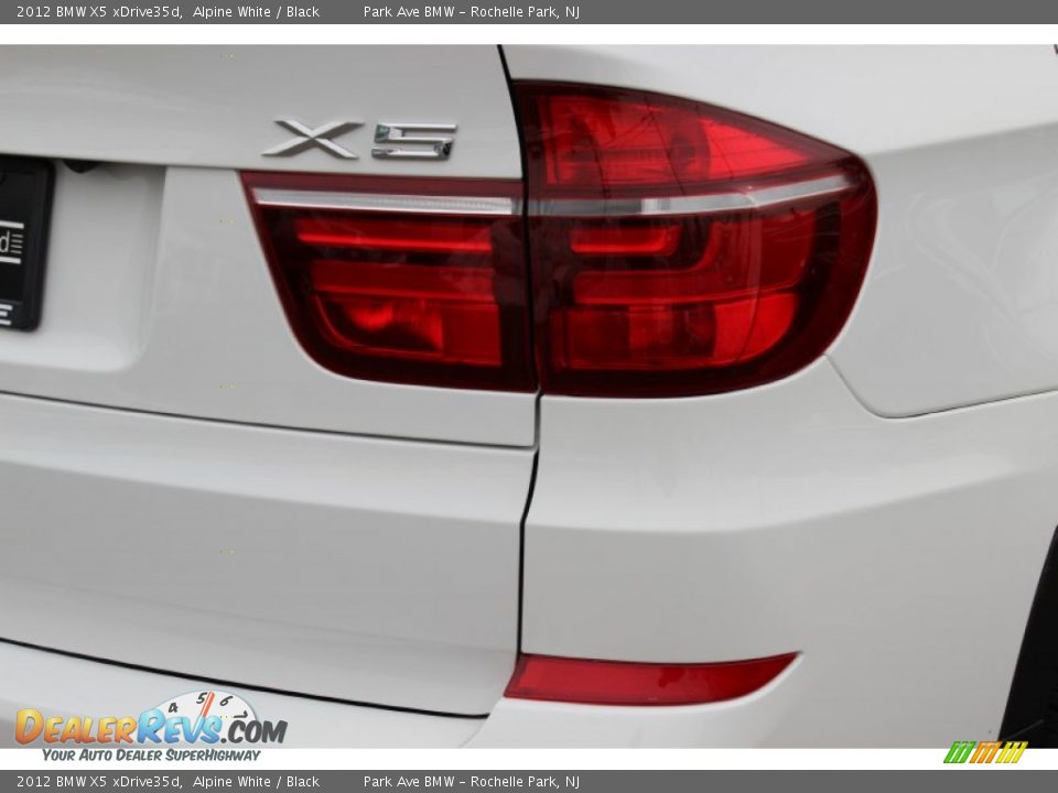 2012 BMW X5 xDrive35d Alpine White / Black Photo #25