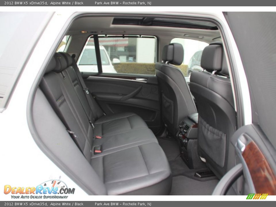 2012 BMW X5 xDrive35d Alpine White / Black Photo #27