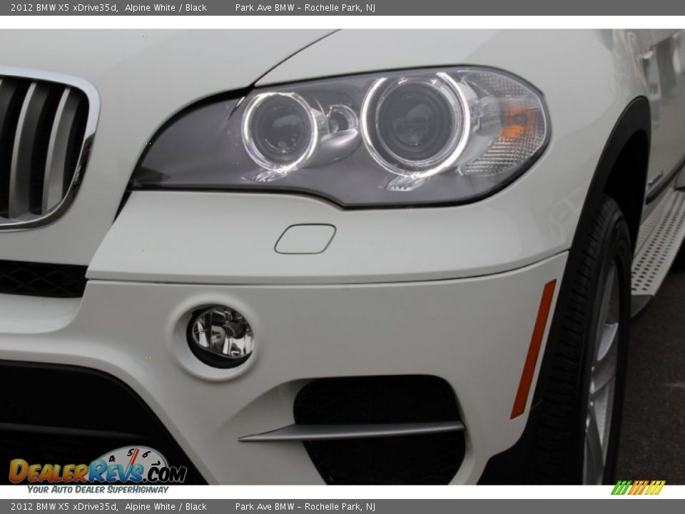 2012 BMW X5 xDrive35d Alpine White / Black Photo #33