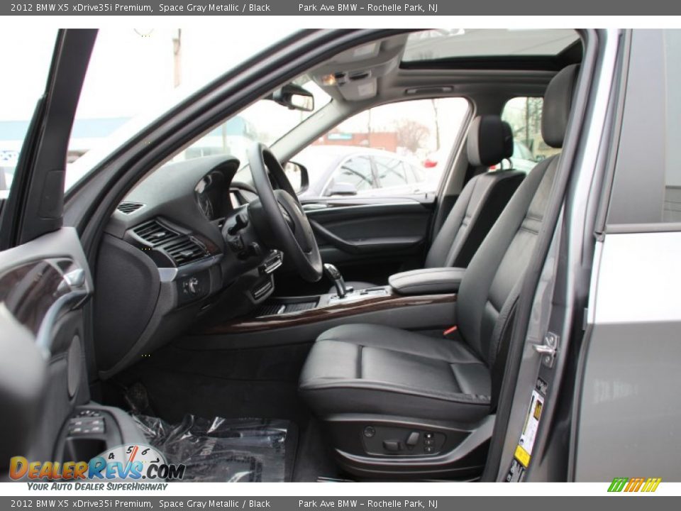 2012 BMW X5 xDrive35i Premium Space Gray Metallic / Black Photo #12