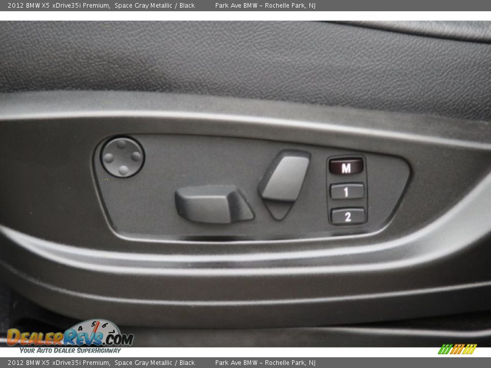 2012 BMW X5 xDrive35i Premium Space Gray Metallic / Black Photo #13