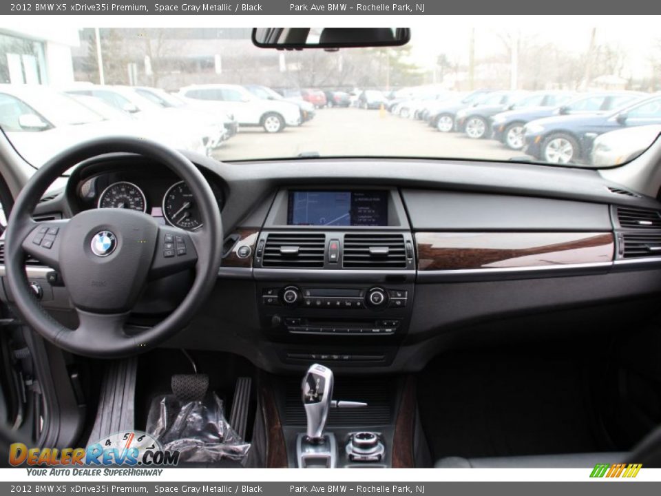 2012 BMW X5 xDrive35i Premium Space Gray Metallic / Black Photo #16