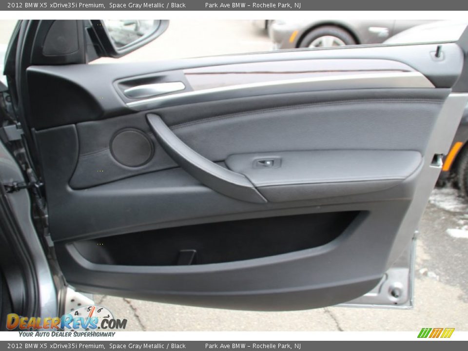 2012 BMW X5 xDrive35i Premium Space Gray Metallic / Black Photo #28