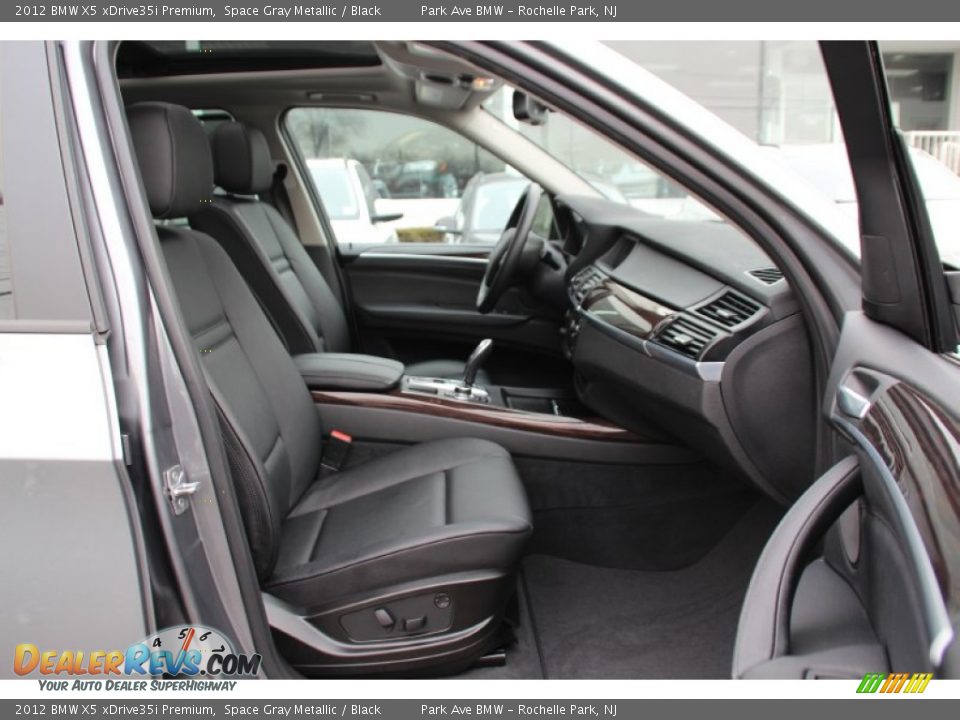 2012 BMW X5 xDrive35i Premium Space Gray Metallic / Black Photo #30