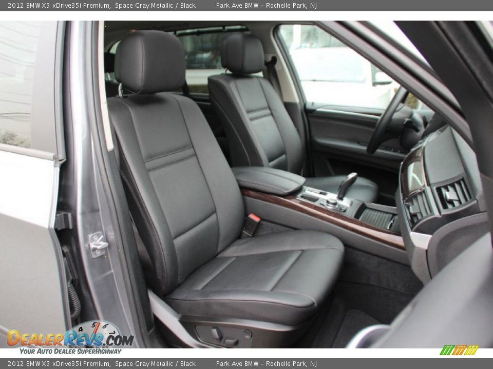 2012 BMW X5 xDrive35i Premium Space Gray Metallic / Black Photo #31