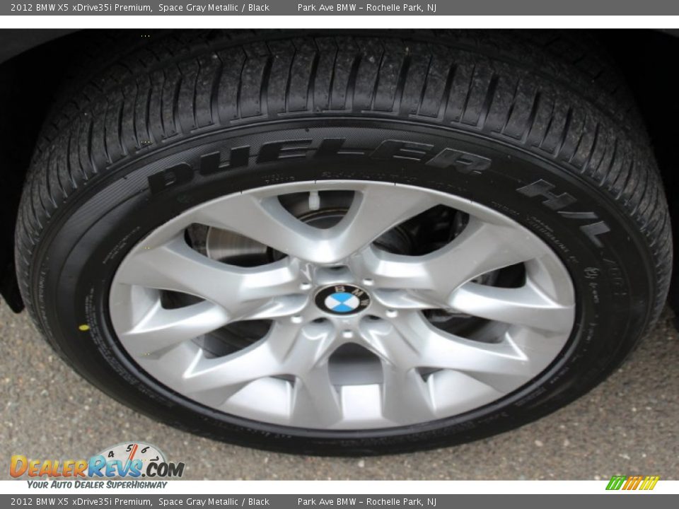 2012 BMW X5 xDrive35i Premium Space Gray Metallic / Black Photo #35