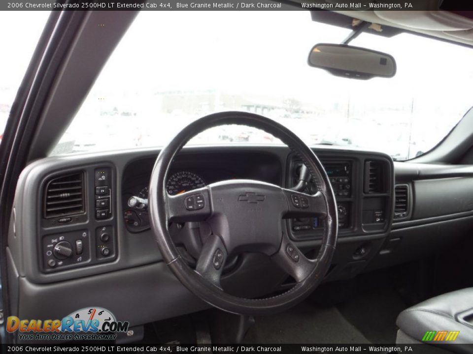 2006 Chevrolet Silverado 2500HD LT Extended Cab 4x4 Blue Granite Metallic / Dark Charcoal Photo #11