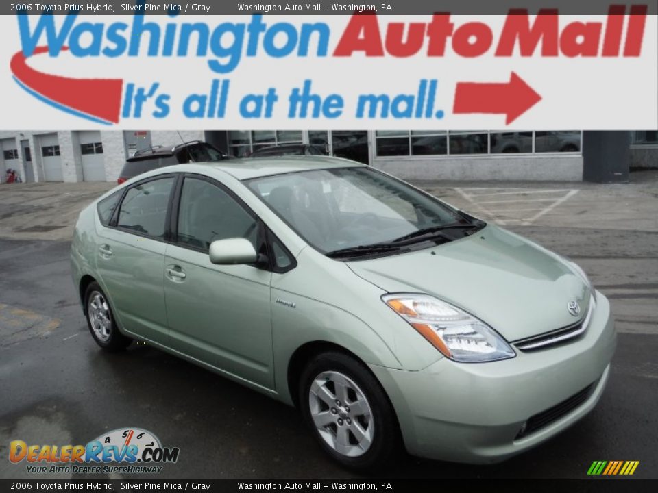 2006 Toyota Prius Hybrid Silver Pine Mica / Gray Photo #1