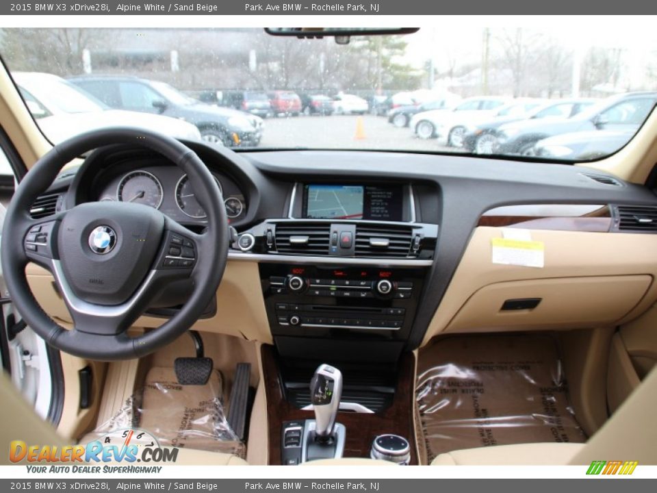 Dashboard of 2015 BMW X3 xDrive28i Photo #16