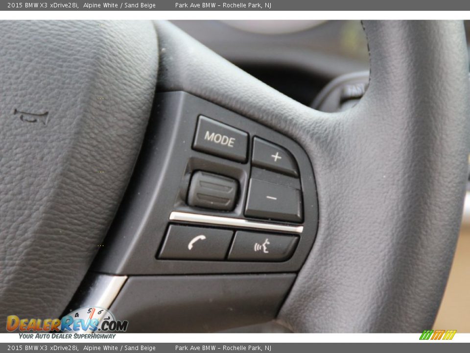 Controls of 2015 BMW X3 xDrive28i Photo #21