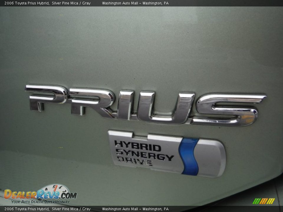 2006 Toyota Prius Hybrid Silver Pine Mica / Gray Photo #10