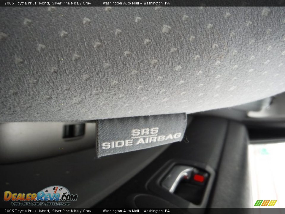2006 Toyota Prius Hybrid Silver Pine Mica / Gray Photo #14