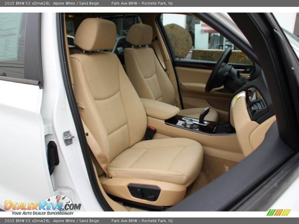 Front Seat of 2015 BMW X3 xDrive28i Photo #30