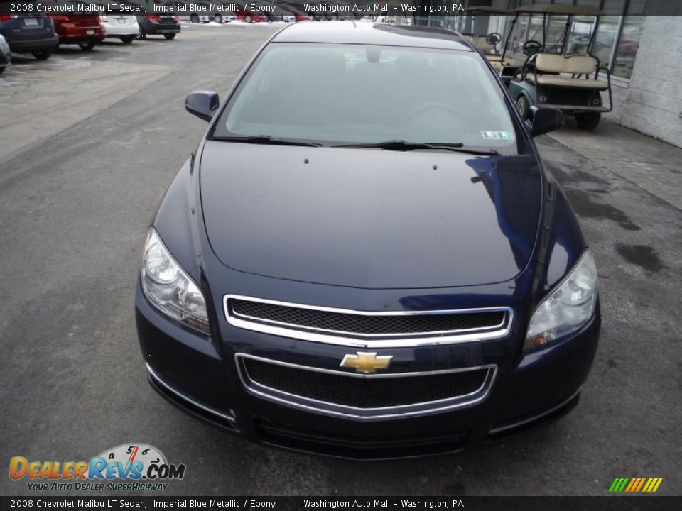 2008 Chevrolet Malibu LT Sedan Imperial Blue Metallic / Ebony Photo #3
