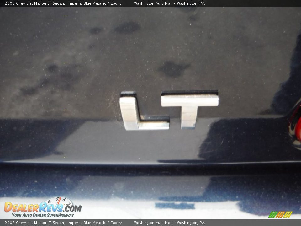 2008 Chevrolet Malibu LT Sedan Imperial Blue Metallic / Ebony Photo #9
