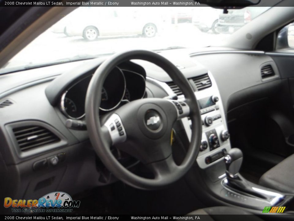 2008 Chevrolet Malibu LT Sedan Imperial Blue Metallic / Ebony Photo #11