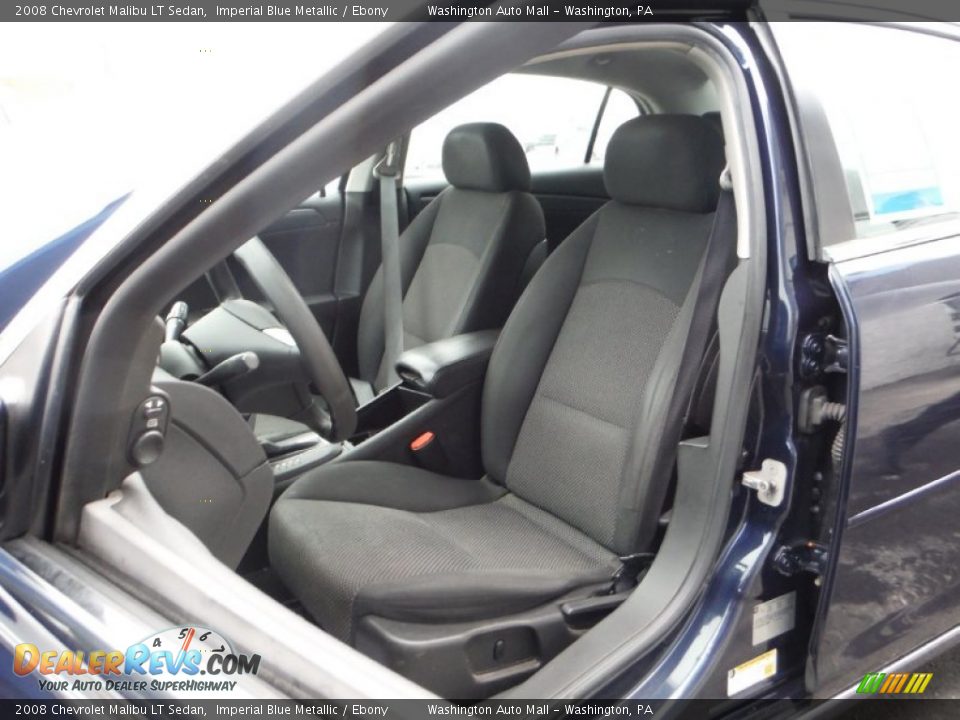 2008 Chevrolet Malibu LT Sedan Imperial Blue Metallic / Ebony Photo #12