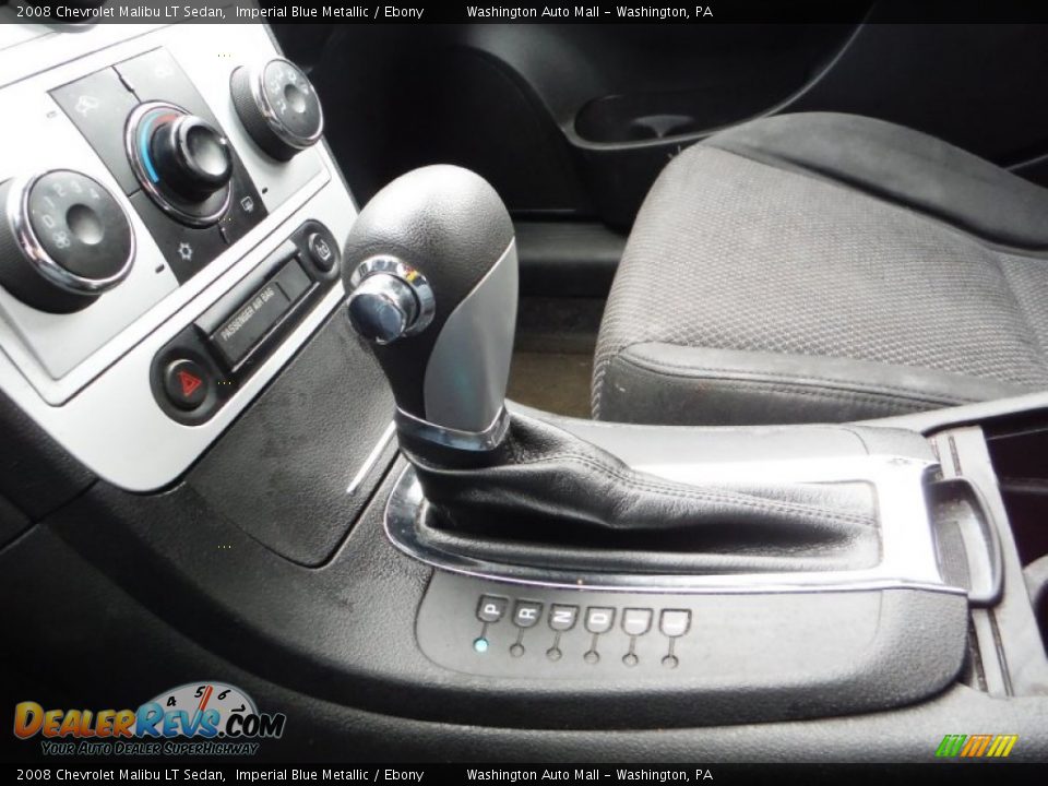 2008 Chevrolet Malibu LT Sedan Imperial Blue Metallic / Ebony Photo #17