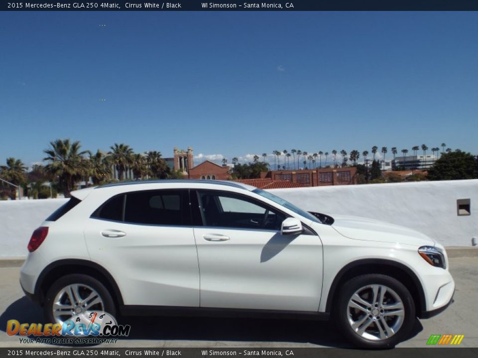 2015 Mercedes-Benz GLA 250 4Matic Cirrus White / Black Photo #3