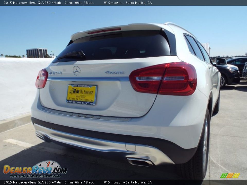 2015 Mercedes-Benz GLA 250 4Matic Cirrus White / Black Photo #4