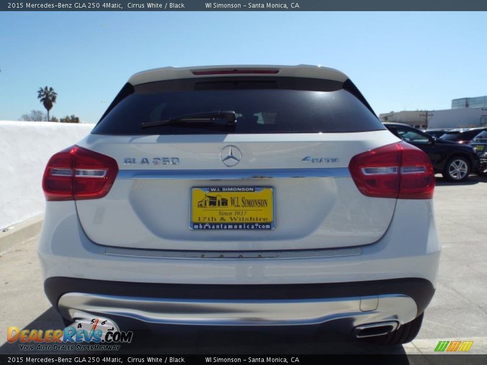 2015 Mercedes-Benz GLA 250 4Matic Cirrus White / Black Photo #5