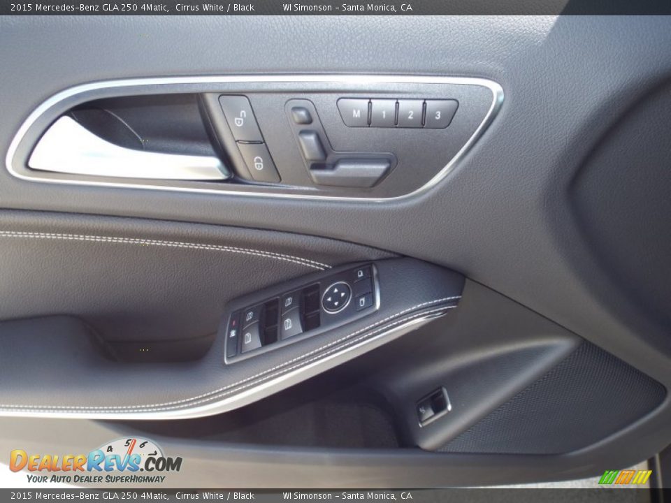 2015 Mercedes-Benz GLA 250 4Matic Cirrus White / Black Photo #6