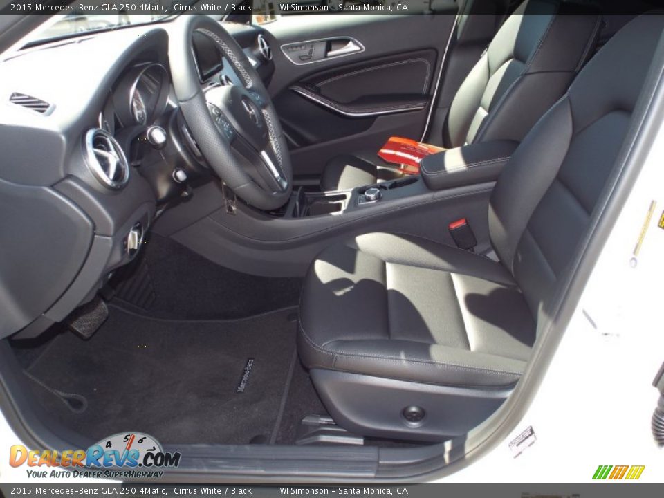 2015 Mercedes-Benz GLA 250 4Matic Cirrus White / Black Photo #7