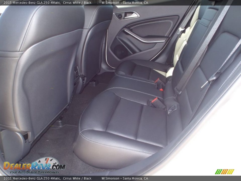 2015 Mercedes-Benz GLA 250 4Matic Cirrus White / Black Photo #8