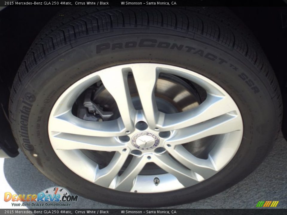 2015 Mercedes-Benz GLA 250 4Matic Cirrus White / Black Photo #10