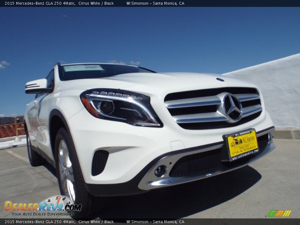 2015 Mercedes-Benz GLA 250 4Matic Cirrus White / Black Photo #11