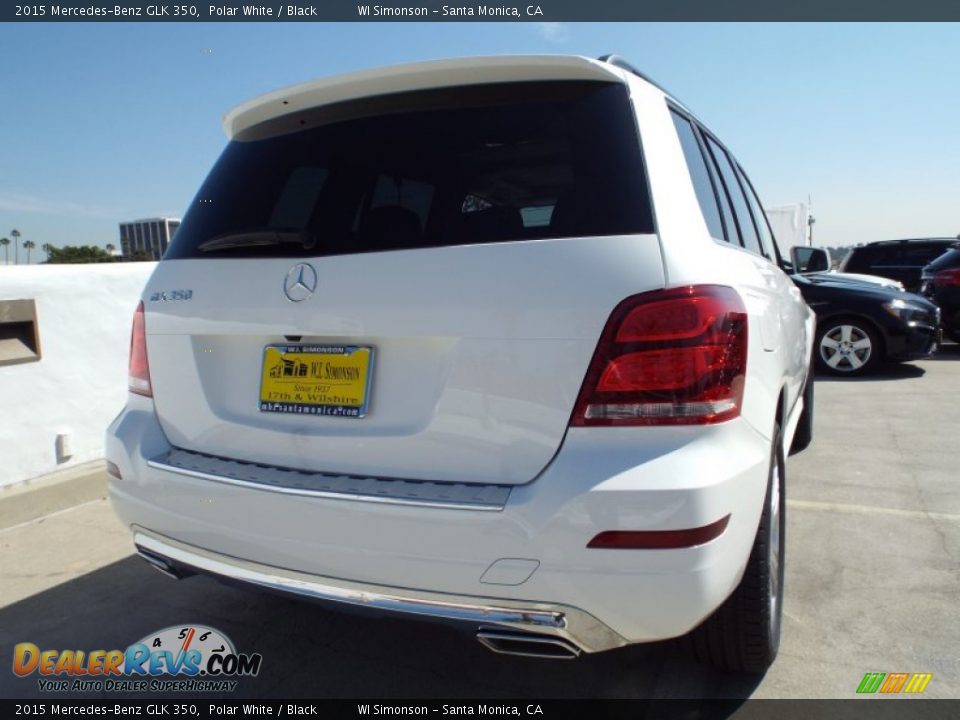 2015 Mercedes-Benz GLK 350 Polar White / Black Photo #4