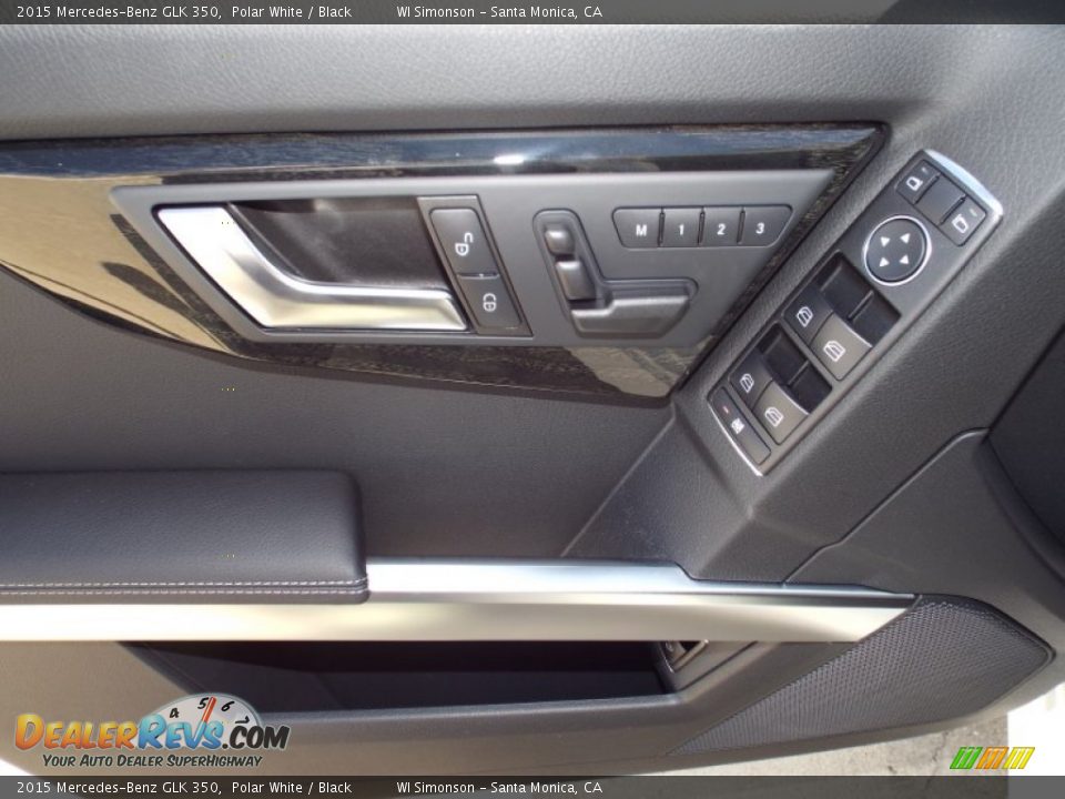 2015 Mercedes-Benz GLK 350 Polar White / Black Photo #6