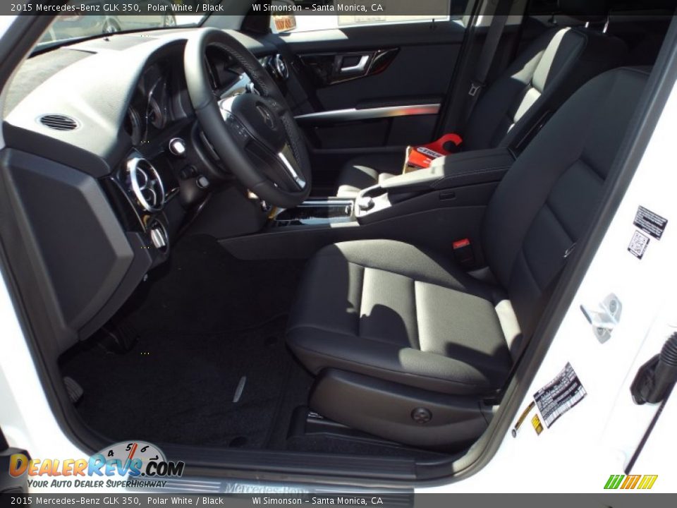 2015 Mercedes-Benz GLK 350 Polar White / Black Photo #7