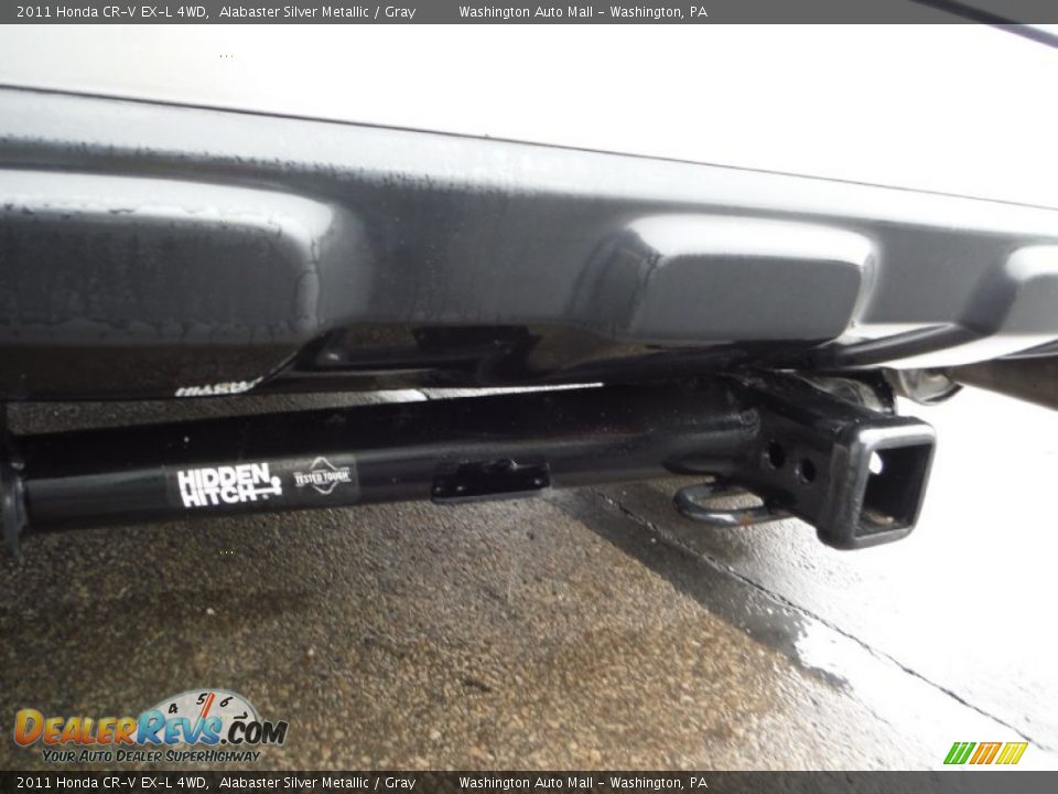2011 Honda CR-V EX-L 4WD Alabaster Silver Metallic / Gray Photo #11
