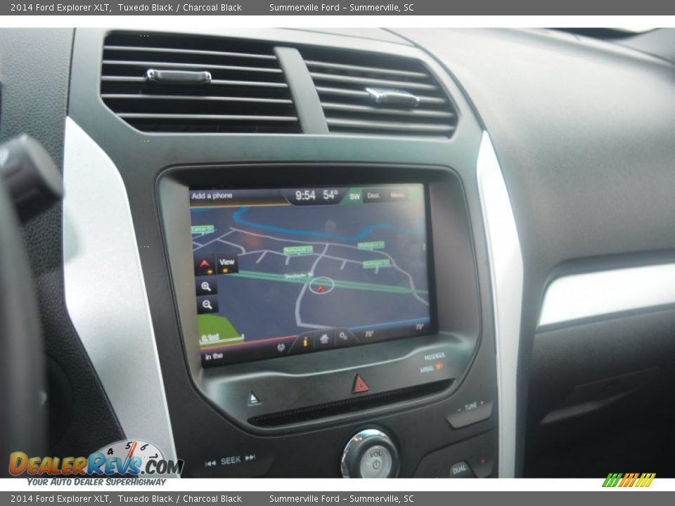 2014 Ford Explorer XLT Tuxedo Black / Charcoal Black Photo #24