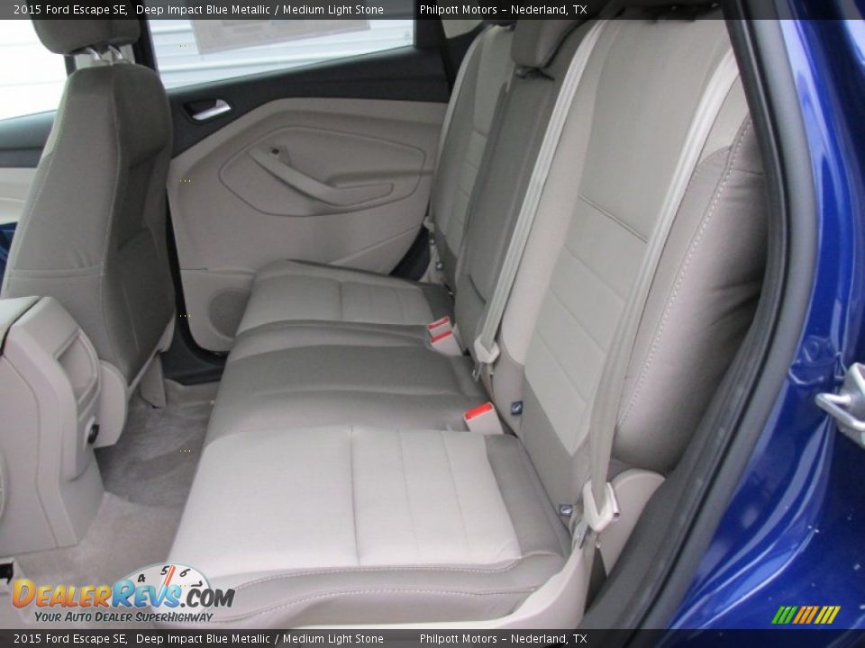 Rear Seat of 2015 Ford Escape SE Photo #18