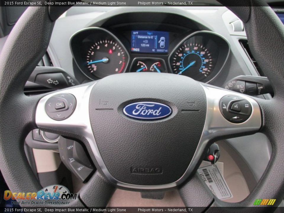 2015 Ford Escape SE Steering Wheel Photo #29