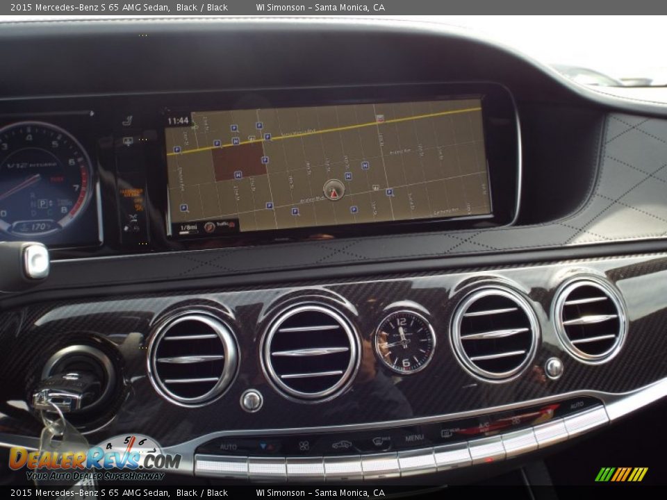 Controls of 2015 Mercedes-Benz S 65 AMG Sedan Photo #12