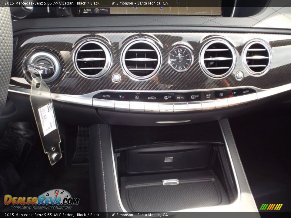 Controls of 2015 Mercedes-Benz S 65 AMG Sedan Photo #14