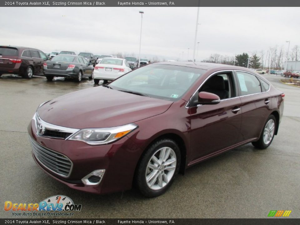 2014 Toyota Avalon XLE Sizzling Crimson Mica / Black Photo #5